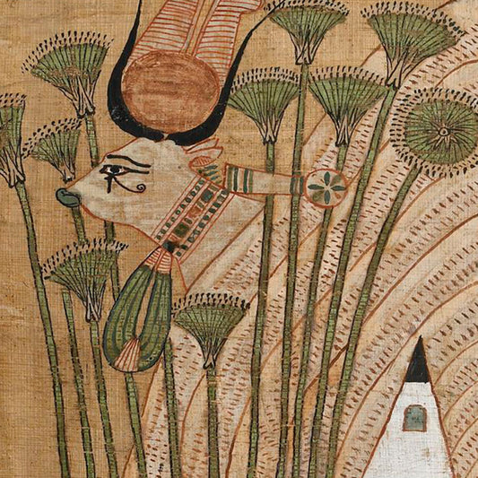 Hathor in the Mountains Greeting Card