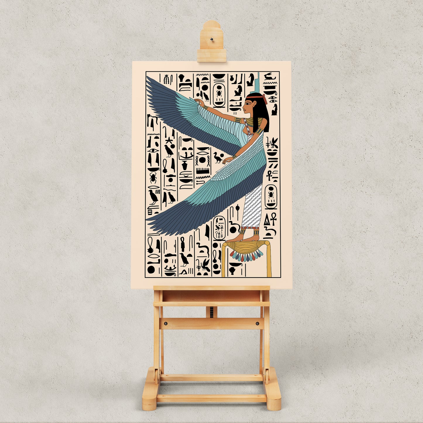 The Protective Wings of Isis Giclée Print