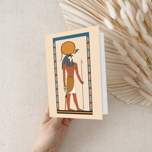 Ra Greeting Card