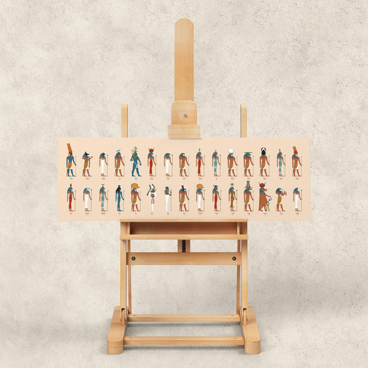 30 Gods and Goddesses Giclée Print