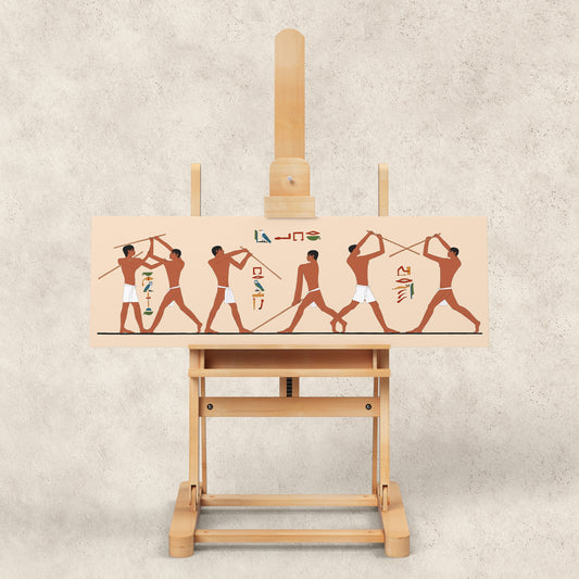 Fighting With Sticks Giclée Print