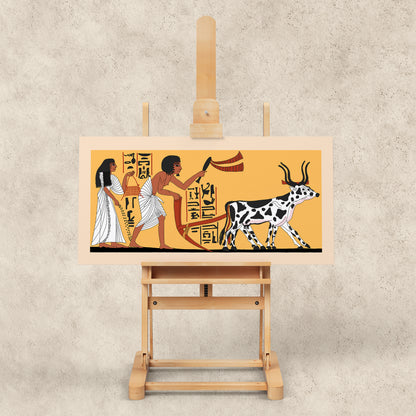 Ploughing in Sekhet Aaru Giclée Print