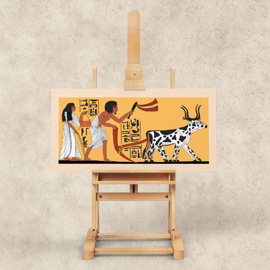 Ploughing in Sekhet Aaru Giclée Print