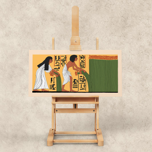 Tending Crops in Sekhet Aaru Giclée Print