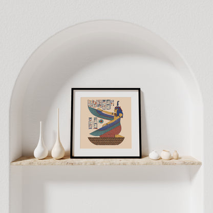 The Winged Goddess Maat Giclée Print