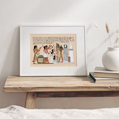 The Opening of the Mouth Ceremony Giclée Print