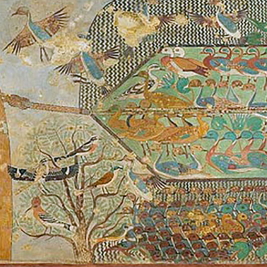 Tree of Life with Exotic Birds Greeting Card