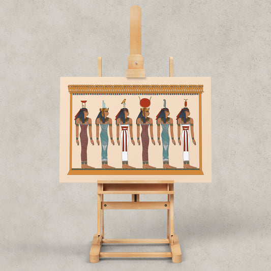 The Six Goddesses Giclée Print
