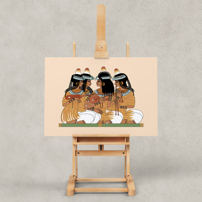 The Feast of Nebamun: Music of Celebration Giclée Print