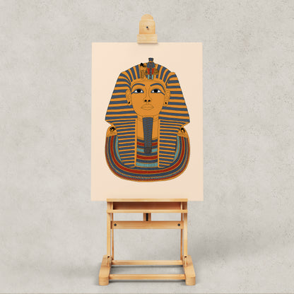 Tutankhamun’s Golden Death Mask Giclée Print