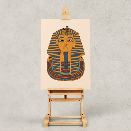 Tutankhamun’s Golden Death Mask Giclée Print