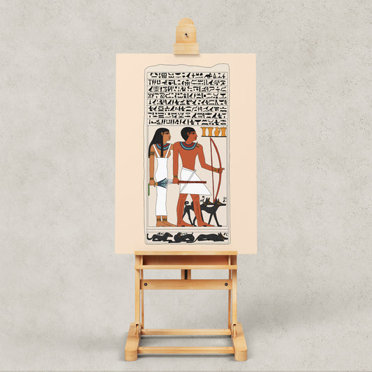 The Hunter Kay and His Hounds Giclée Print