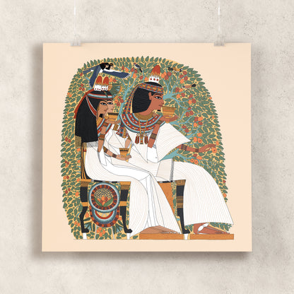 Userhat Beneath the Sycamore Tree Giclée Print