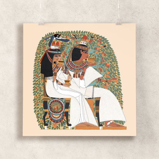Userhat Beneath the Sycamore Tree Giclée Print