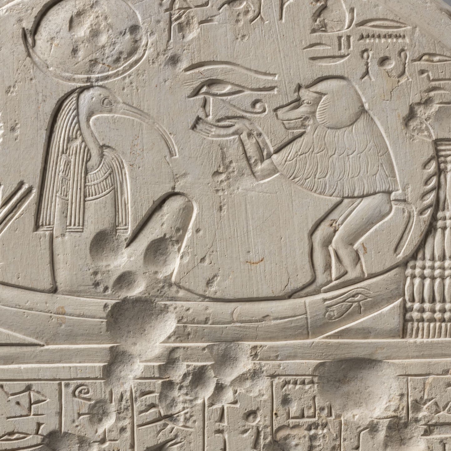 Iah-Thoth and the Wadjet Eye Giclée Print