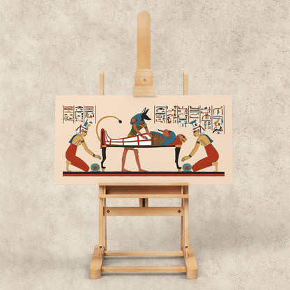 Inside the Embalming Tent Giclée Print