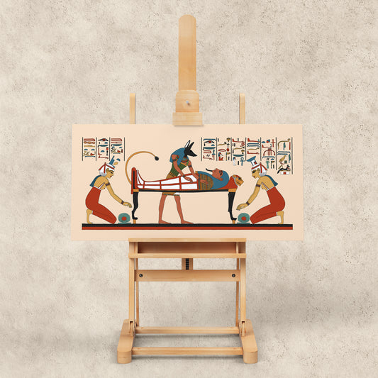 Inside the Embalming Tent Giclée Print