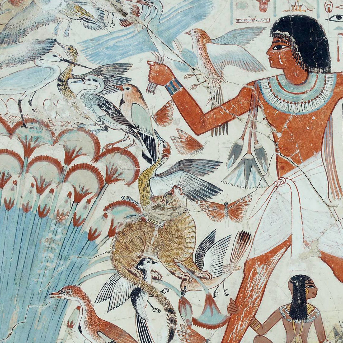 Nebamun Hunting in the Marshes (Reconstructed) Giclée Print