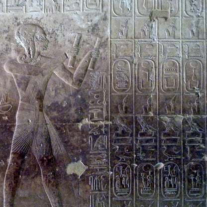 The Abydos King List (Monochrome) Giclée Print