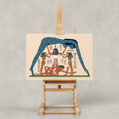 Geb and Nut at the Birth of the Cosmos Giclée Print