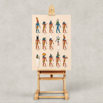 The Ancient Egyptian Gods Giclée Print
