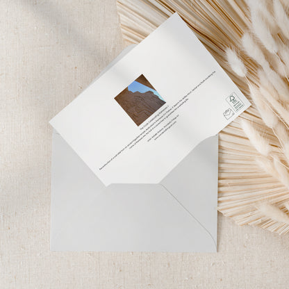 Seshat, Thoth, and the Sacred Persea Tree Greeting Card