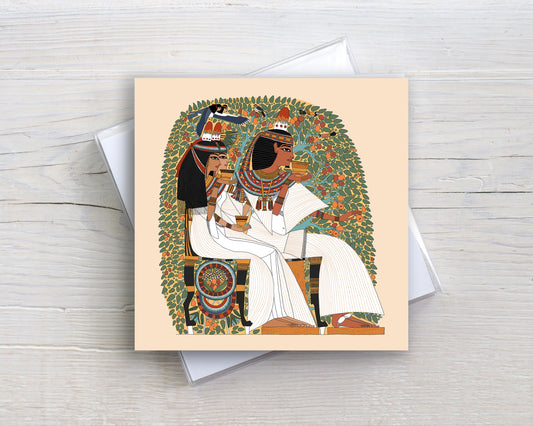 Userhat Beneath the Sycamore Tree Greeting Card